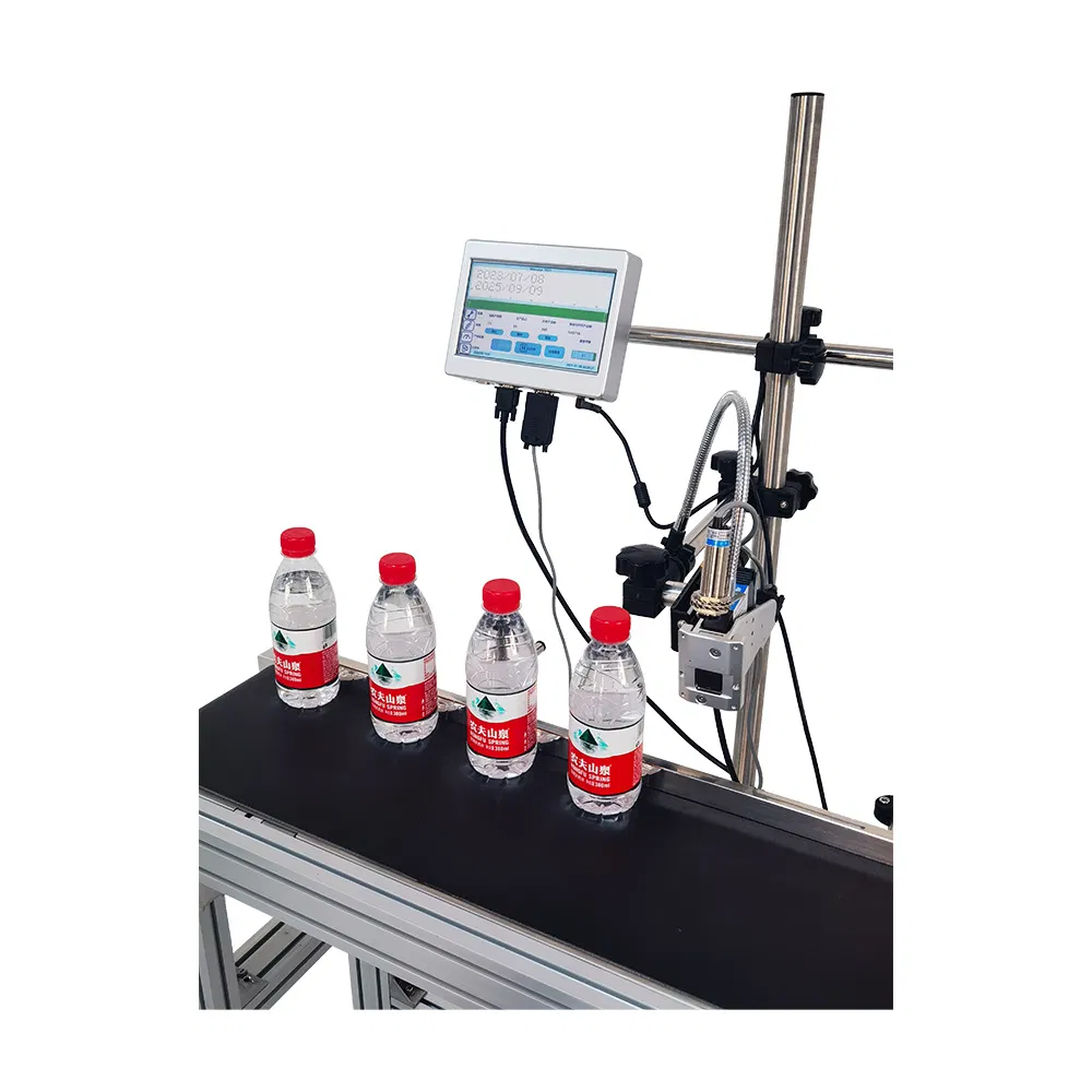 Automatic Expiry Date Printer Tij Inkjet Printer Online 9 Inch Date Coding Machine