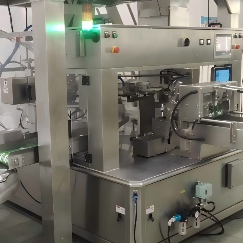 Automatic Rotary Premade Pouch Doypack Liquid Beverage Filling and Sealing Food Packing Machine for Solid-Candy/Shampoo/Juice/Cosmetic/Medicine /Water Package