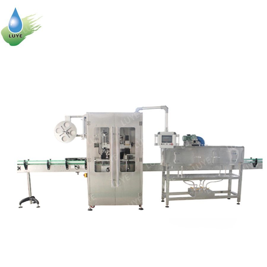 12000bph Automatic Beverage Bottle Shrink Sleeve Labeling Machine with PVC Label