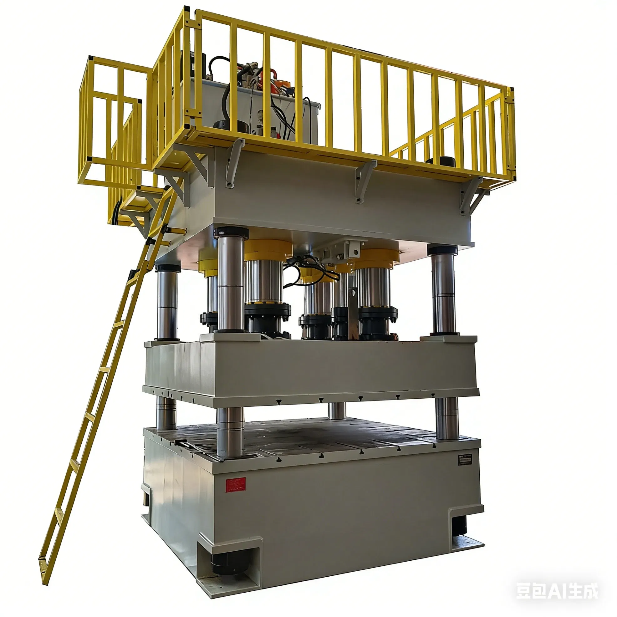 Advanced Four-Column Hydraulic Press for Plastic Pallet Molding