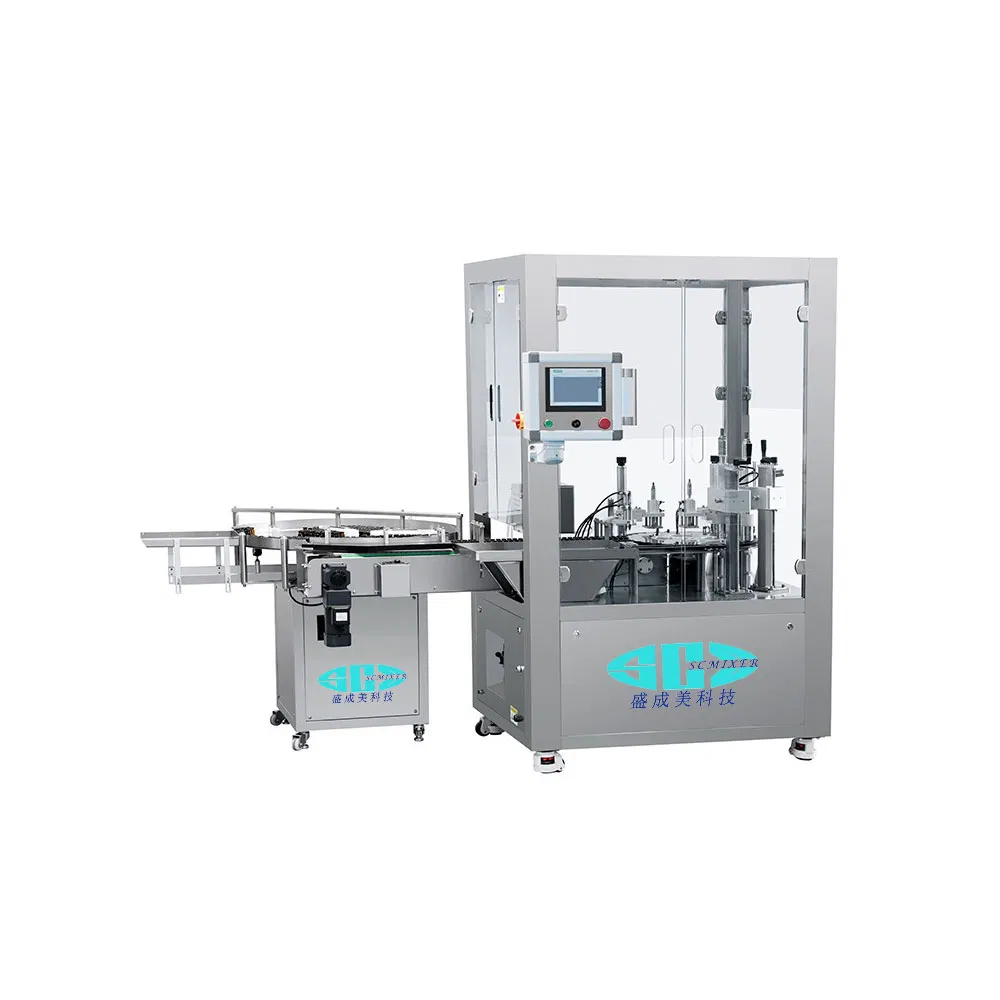 Automatic Single Head Ropp Aluminium Cover Liquor Glass Wine Bottles Pilfer Proof Caps Screw Locking Capping Machines