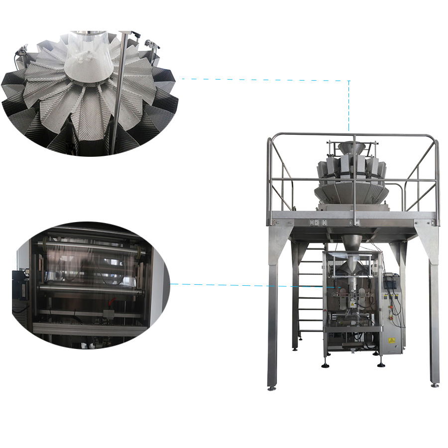 Advanced Automatic Vegetable and Fruit Weighing and Sealing System