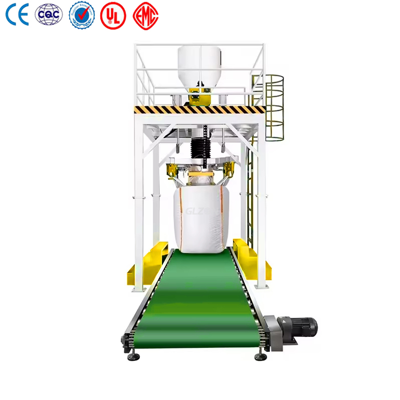Weighing FIBC Bulk Jumbo 500kg 1000kg Ton Bulk Bag Automatic Filling Packaging Machine Big Bag Packing Machine Ton Bag System