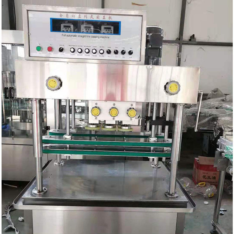 Automatic 6 Wheels Plastic Bottle Bottle Screw Capping Machine