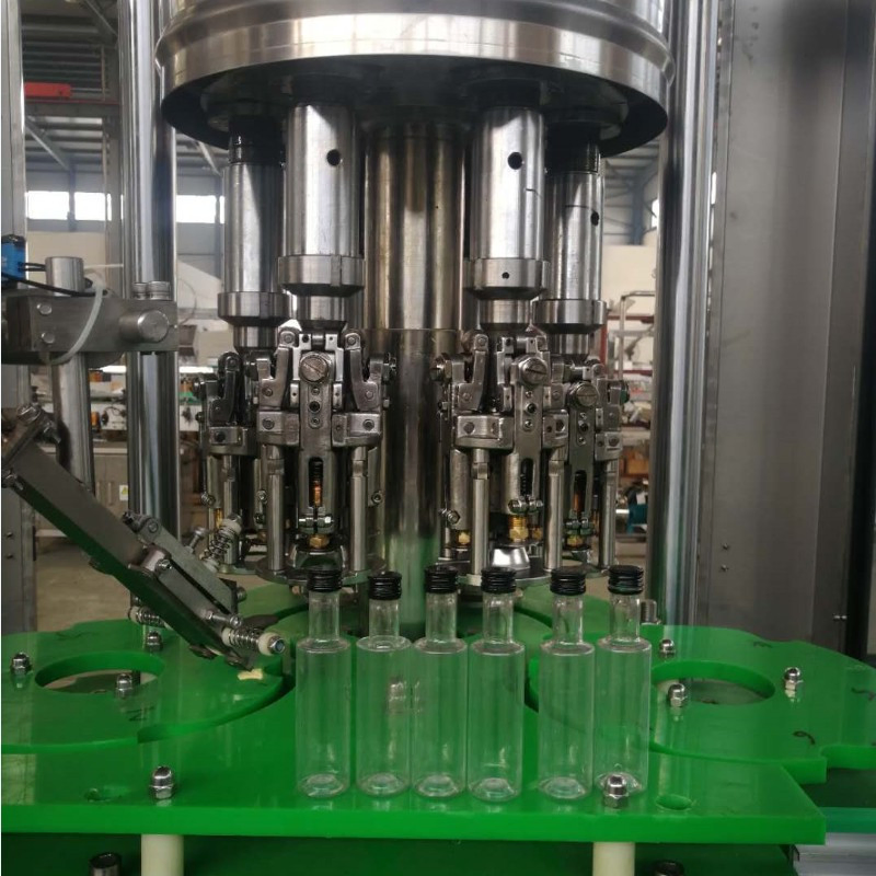 Small Bottle Automatic Capping Machine for Screw Cap/ Flip-Top Cap/Ropp Cap/Lug Cap/Crown Cap Capping Machine