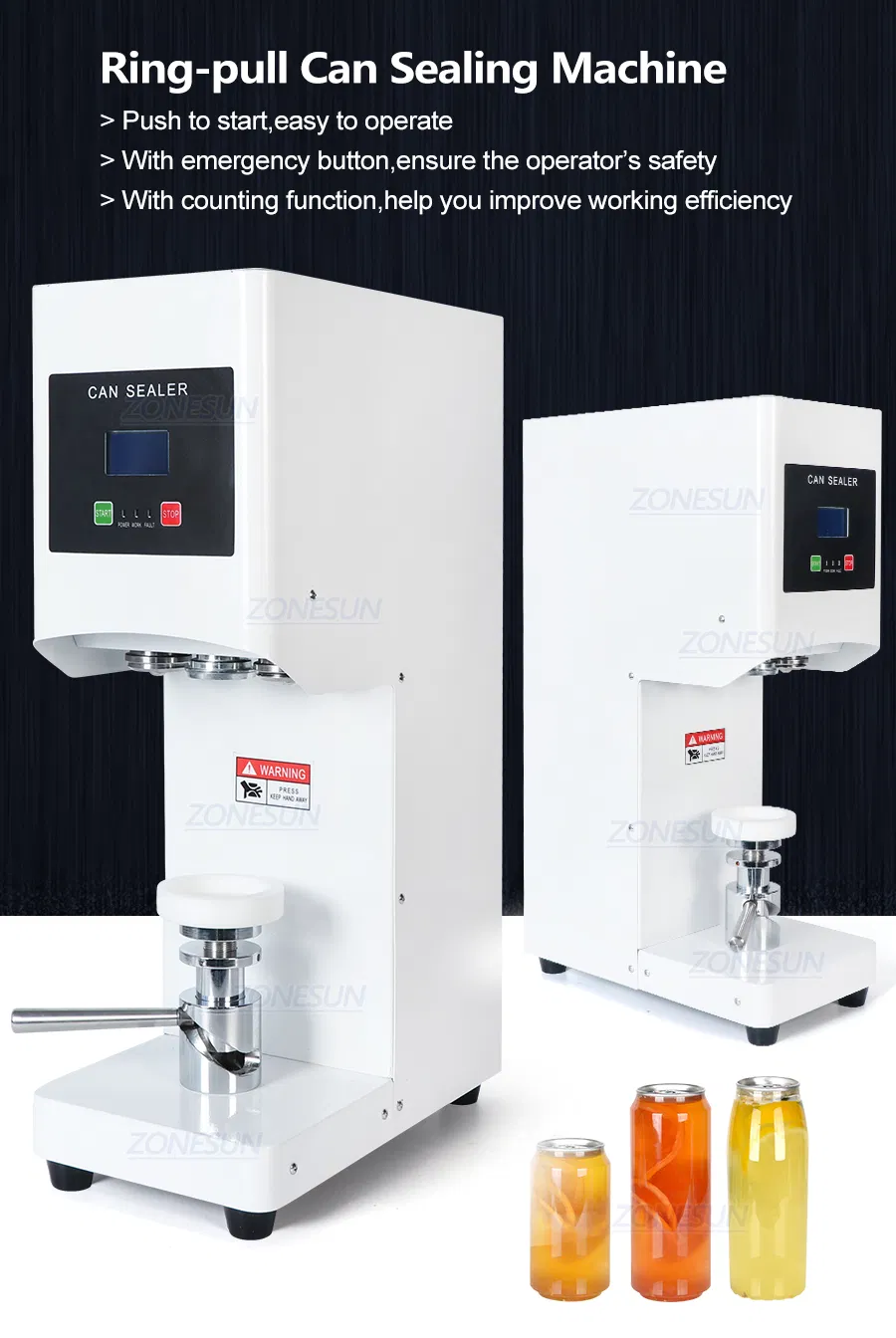 Can Sealing Machine Details