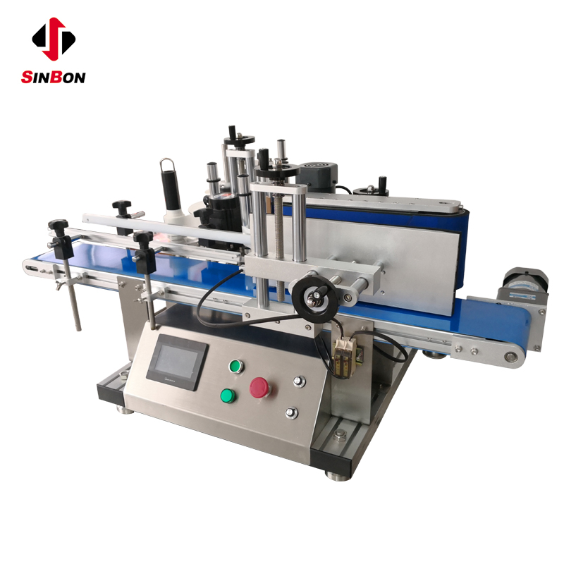 Round Bottle Auto Sticker Labeling System