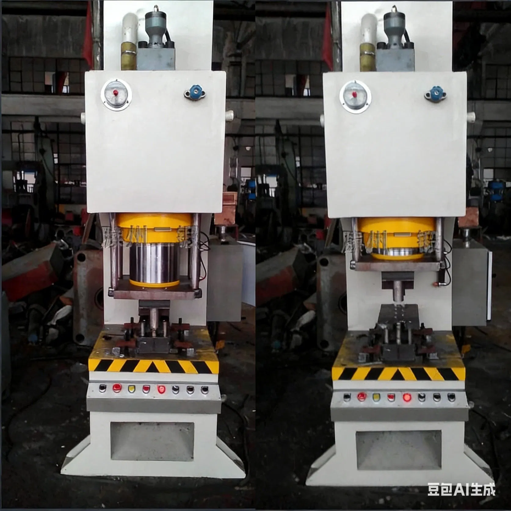 High-Efficiency Vertical Hydraulic Press for Rotor Metal Shaping