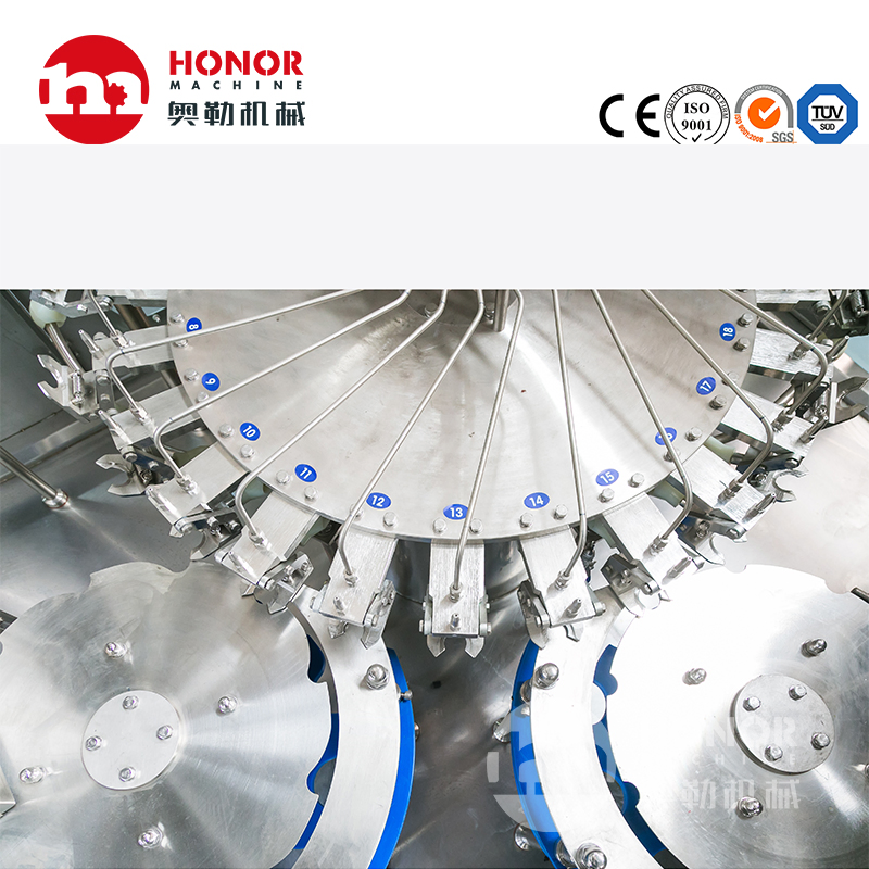 High Performance Automatic 10000-15000bph Liquid Pure Drinking Mineral Water Beverages Plastic Pet Bottling Making Blowing Filling Labeling Packaging Machine