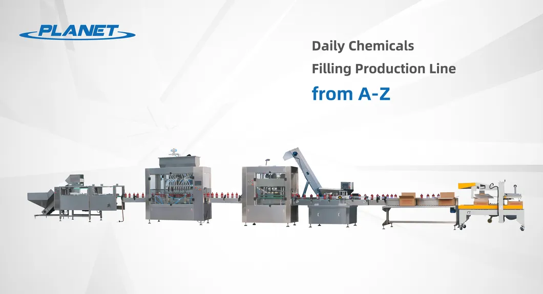 Daily chemical filling equipment