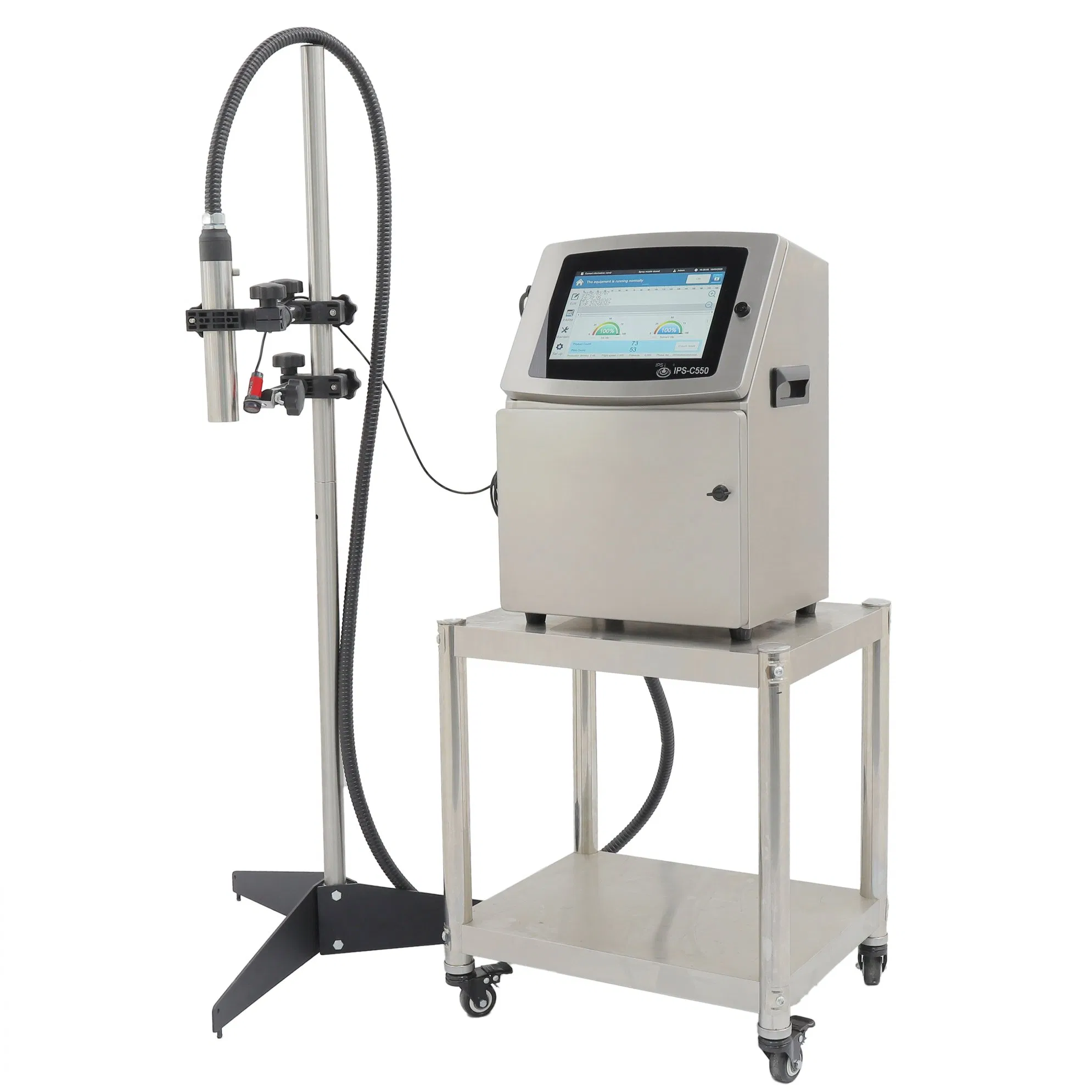 Df-C550 Industrial Online Inkjet Coding Machine for Cable Length and Batch Marking