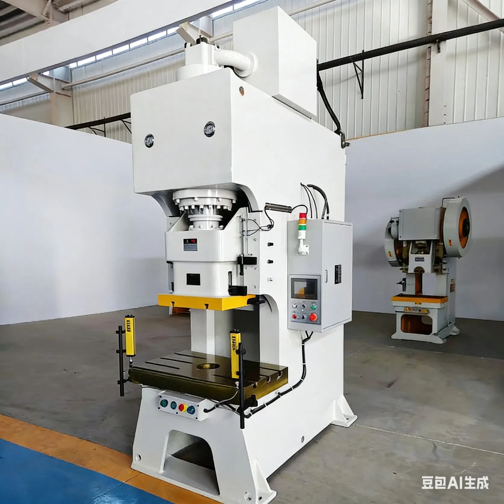 Heavy-Duty 125 Ton Open Back Inclinable Press for Metalwork