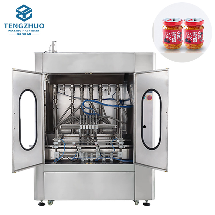 Cosmetic Cream Filling Packaging Liquid Filling Sauces Packing Machine
