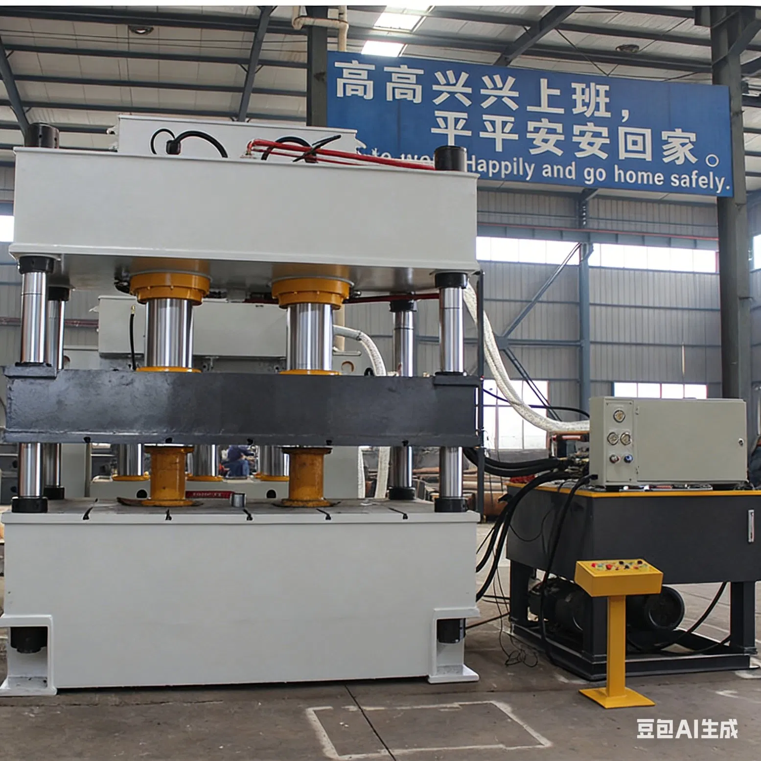 500t Heavy-Duty Double-Cylinder Hydraulic Press for Industrial Use