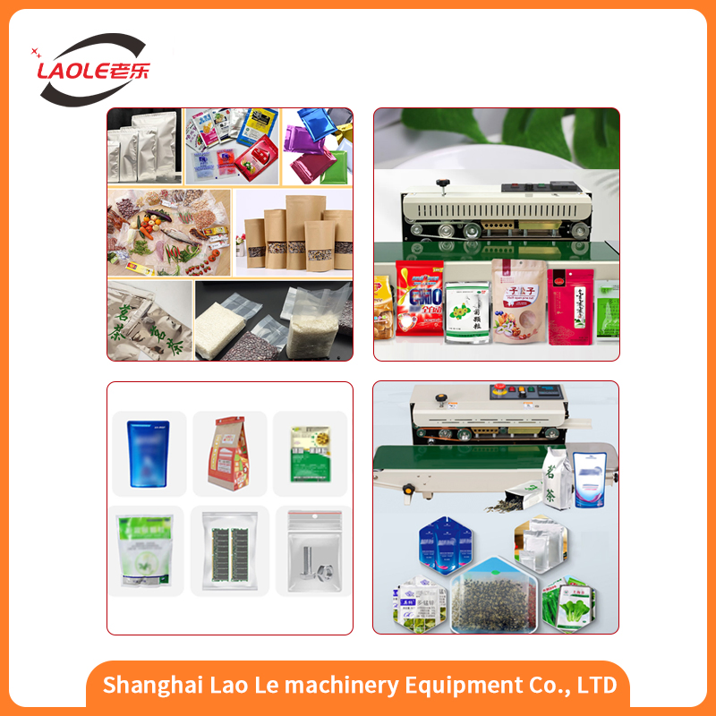 Multi Continuous Vertical Alu Foil Plastic Sachet Pouch Heat Band Sealing Machine