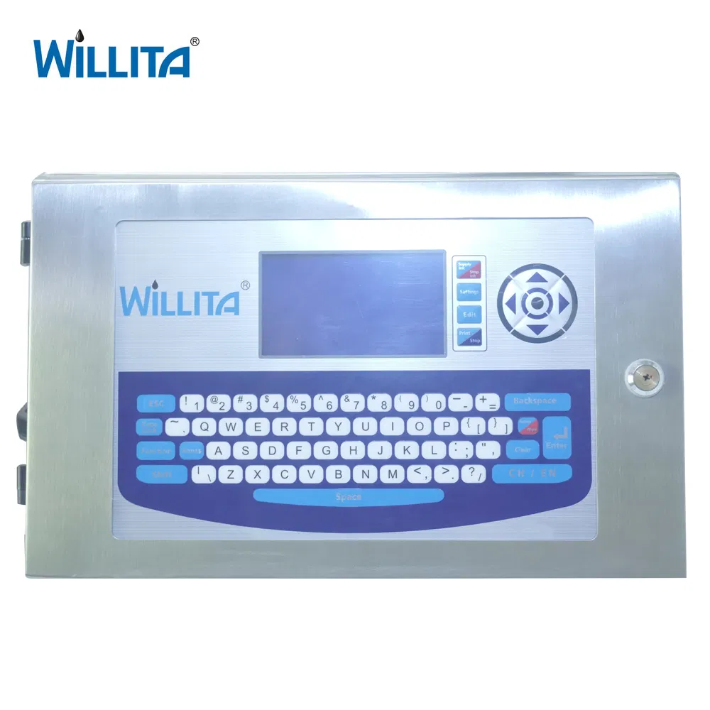 Industrial Time/Date/Character Inkjet Printer/Coding/Printing Machine for Bottle/Wire / Cable