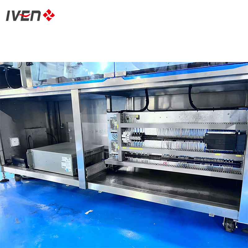 Iven Ampoule Label Printing Sticker Printer Automatic Eqipment Bottle Labeling Machine OEM