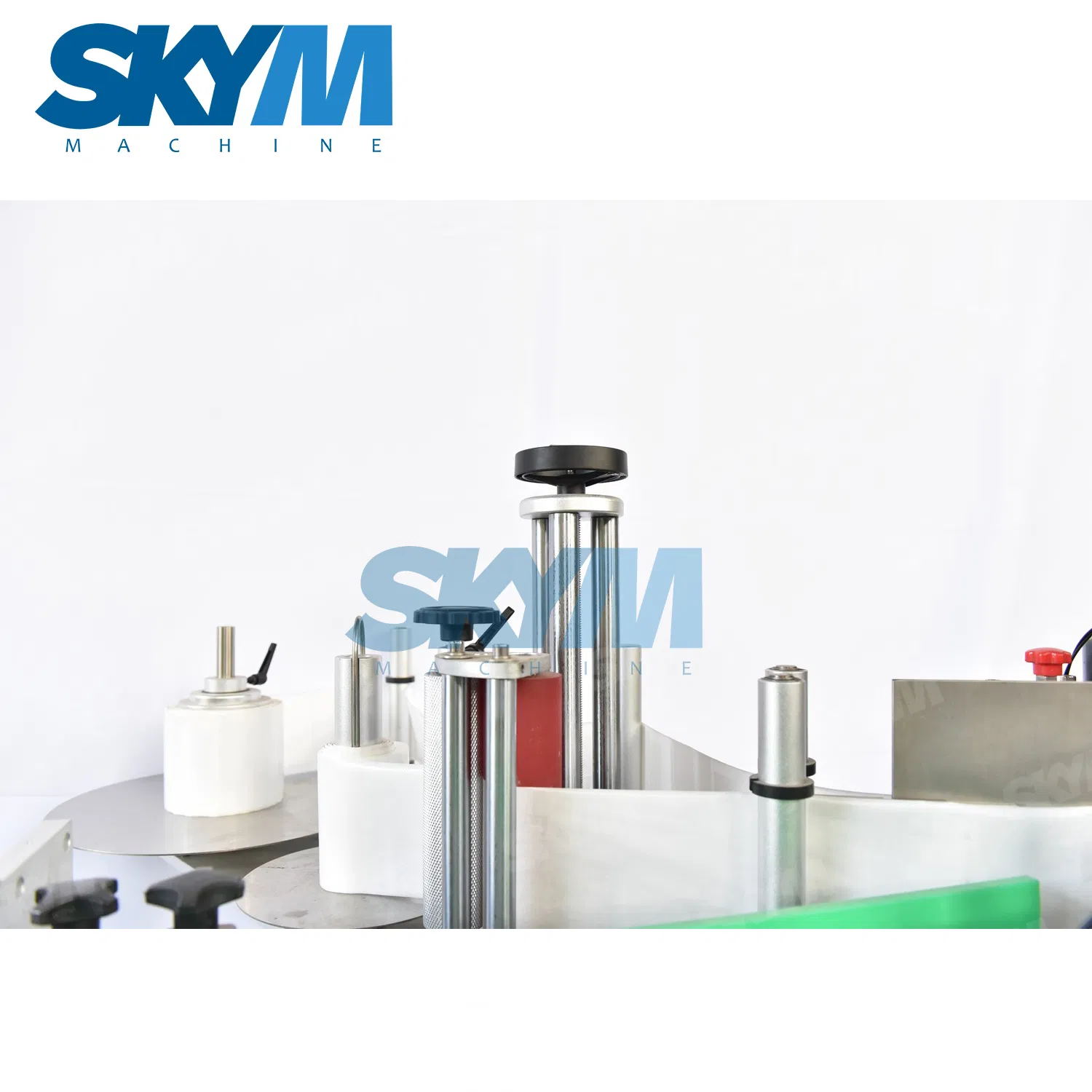 Automatic Adhesive Sticker Bottle Front Back Two Sides Labeling Machine