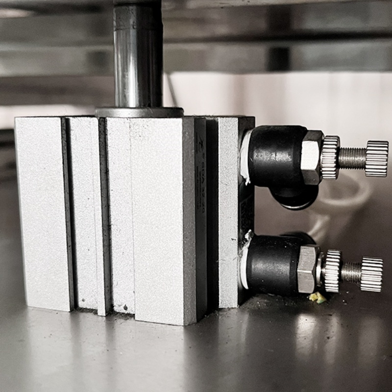 Professional Df-520 Vacuum Capping Continuous Band Fresh Meat Filling Packaging Sealing Machine