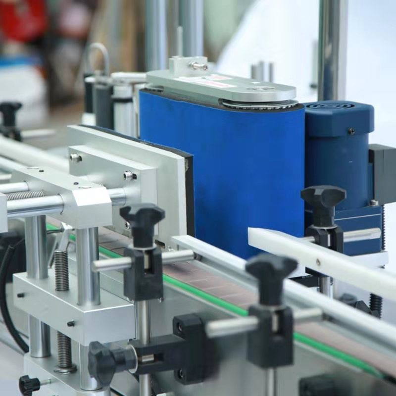 Automatic Wine Bottle Three Sides Front Back and Neck Paste Labeling Machine