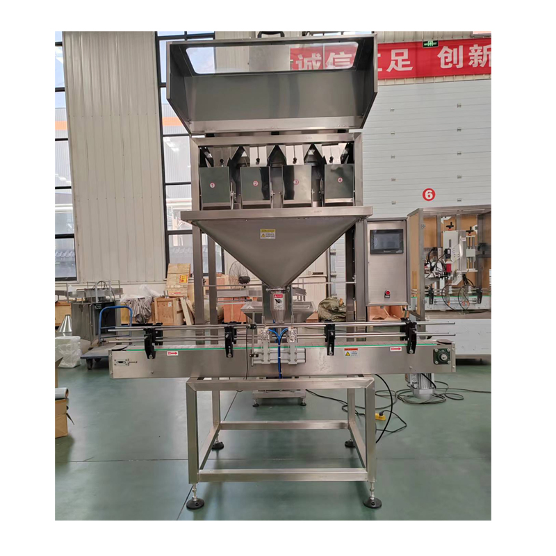 Automatic Granular Packaging Machine Weighing Filling Sealing System for Rice and Beans