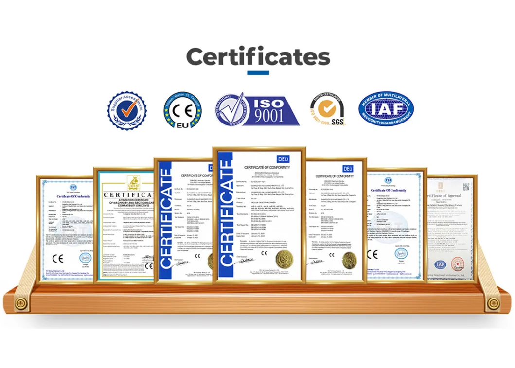 Certifications