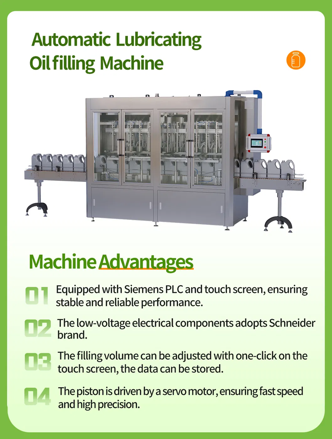 Lubricant Oil Filling Machine