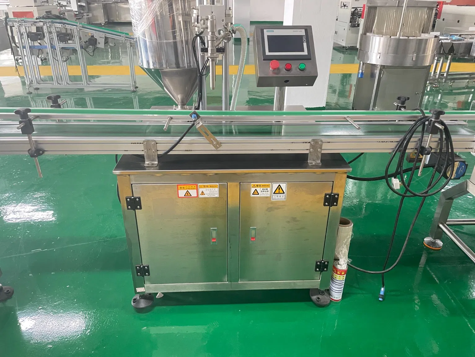 Sanxin Automatic Multi-Head Liquid Filling Machine International Certification