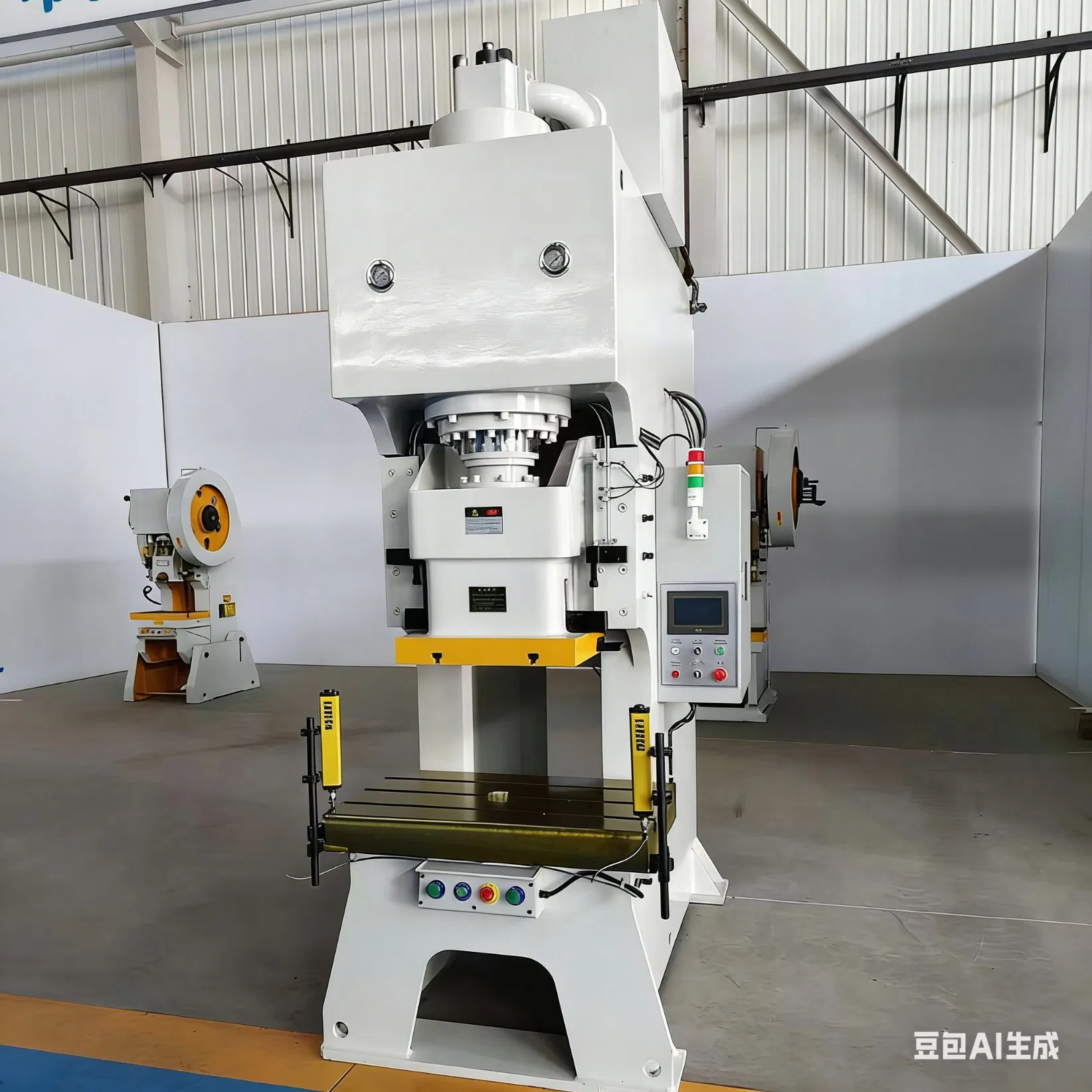 Heavy-Duty 125 Ton Open Back Inclinable Press for Metalwork