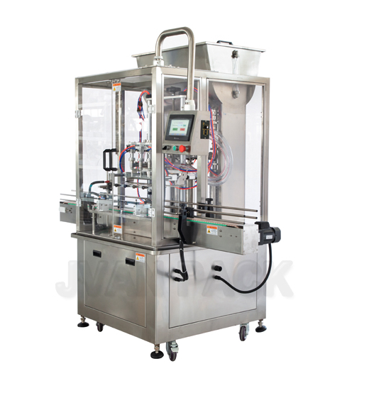 Gt4t-4G Auto Pneumatic Viscous Bottle Filler Sauce Jam Honey Paste Jar Bottling Filling Machine