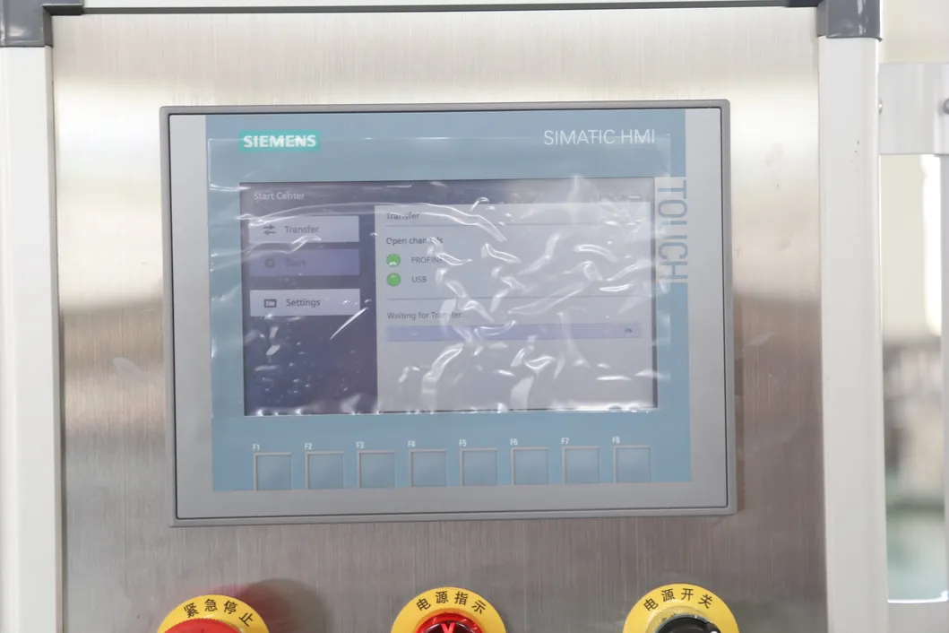 Touch screen operation panel