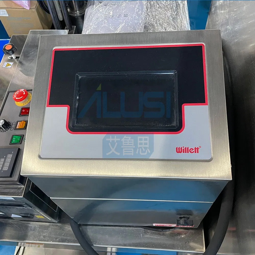 Industrial Expiry Date Time Logo Coding Inkjet Printing Continuous Automatic Clean Aip Inkjet Printer Coding Machine