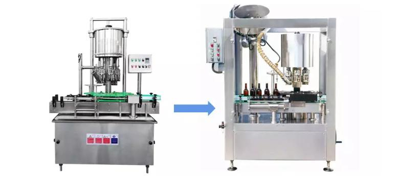 Whiskey Wine Bottle Aluminium Ropp Capping Machine
