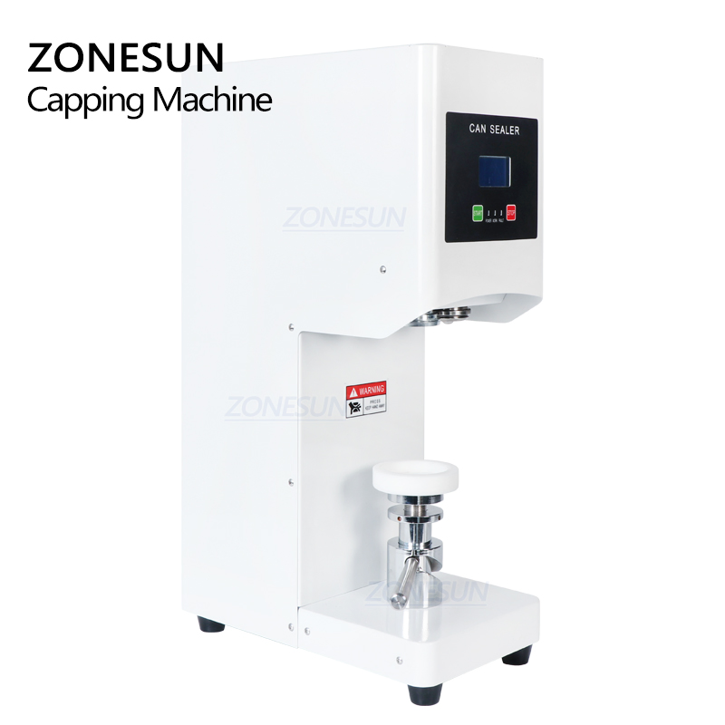 Zonesun Zs-Fk168 Seaming Aluminum Tin Beer Ring-Pull Cans Automatic Plastic Bottle Cap Induction Can Sealing Machine