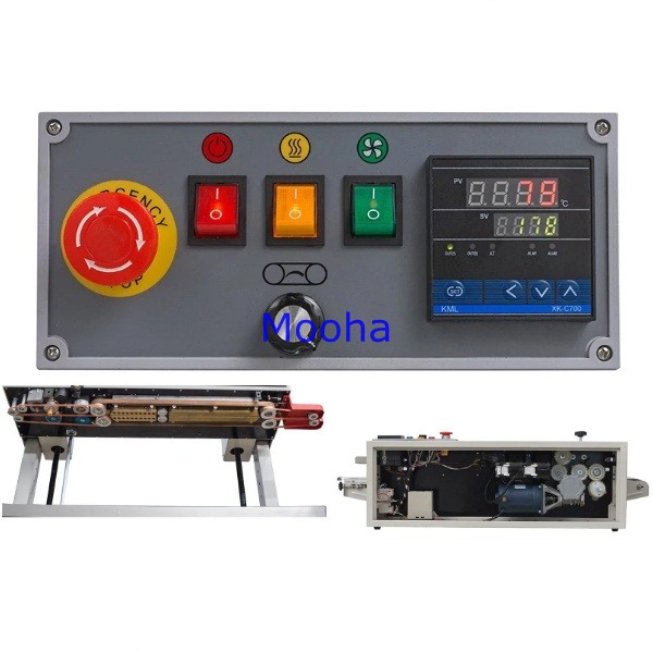 China Heavy Duty 15kg Continuous Band Sealer Plastic Bag Sealing Machine