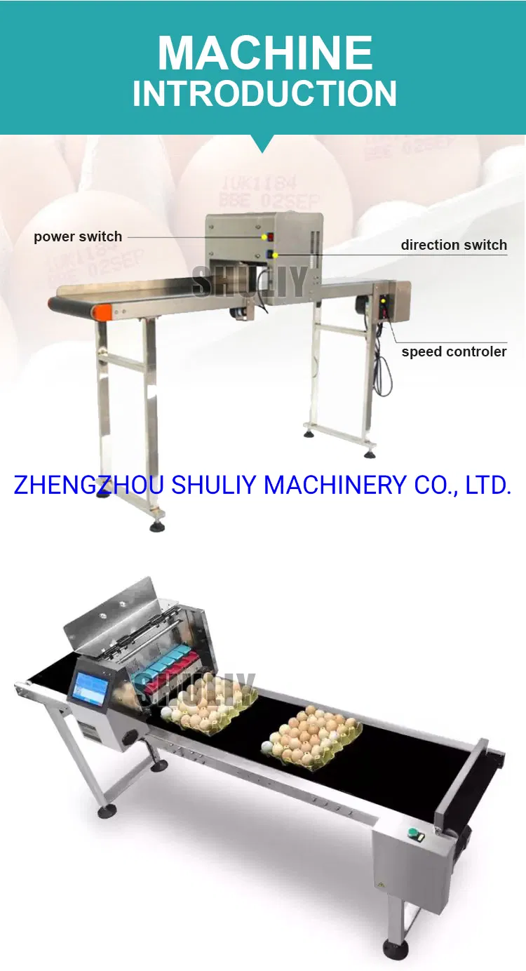 Durable Inkjet Code Printers/ Egg Stamping Machine/Inkjet Coding Machine with Cheap Price