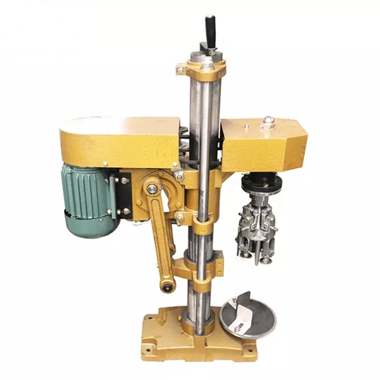 Semi Automatic Glass Wine Bottle Screw Ropp Capping Machine