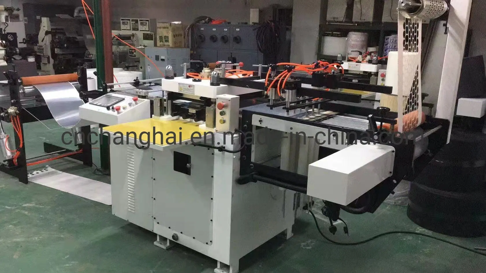 Dh500d Wads Punching Machine Induction Cap Sealing Wads Liners Punching Machine Roll Die Cutting Punching Machine for Induction Cap Sealing Alu Laminated Rolls
