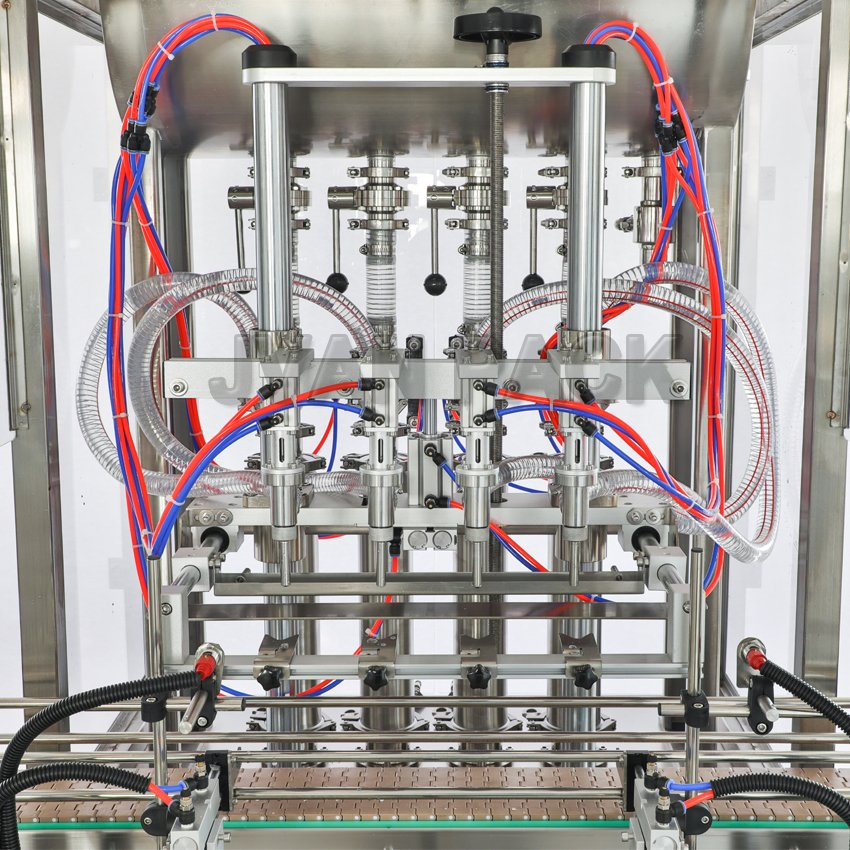 Gt4t-4G Auto Pneumatic Viscous Bottle Filler Sauce Jam Honey Paste Jar Bottling Filling Machine