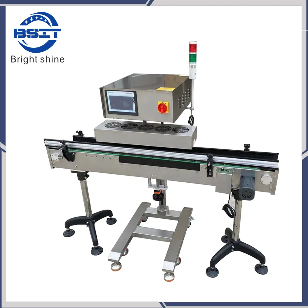 Factory Sale Glass Jars Aluminum Foil Induction Cap Sealing Machine for Full Filling Line