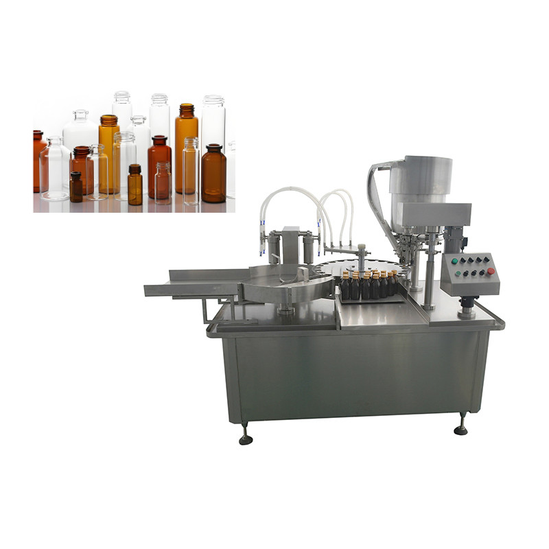 Multi-Heads Small Bottle Filling and Capping Machine 10ml Bottle Liquid Filling and Capping Machine