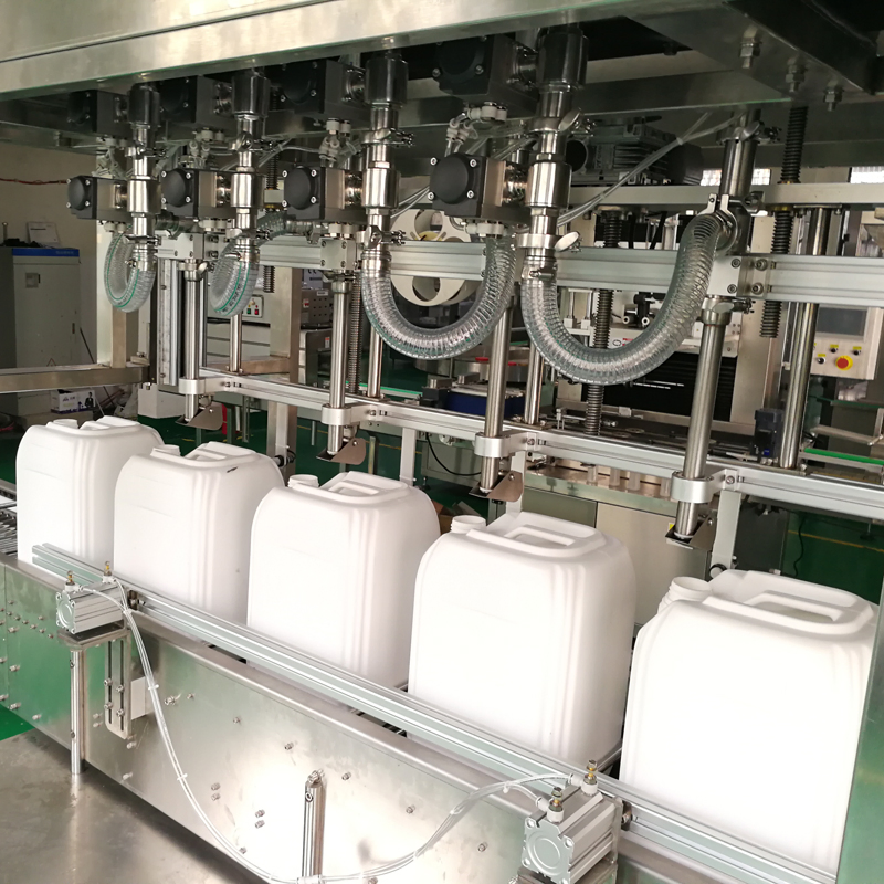 Advanced Multi-Head Large Barrel Weighing and Filling System