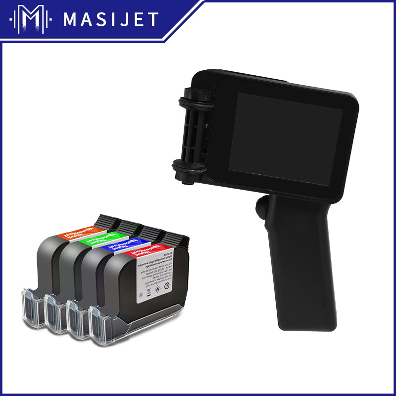 Handheld Inkjet Printer Small Coding Machine for Date Batch Code Expiry Marking Automatic Box Printing