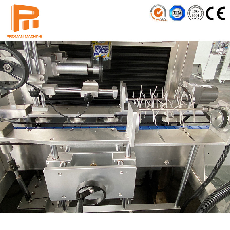 High Speed Good Quality Automatic Beverage Bottle Plastic Film Sleeve Labeling Equipment