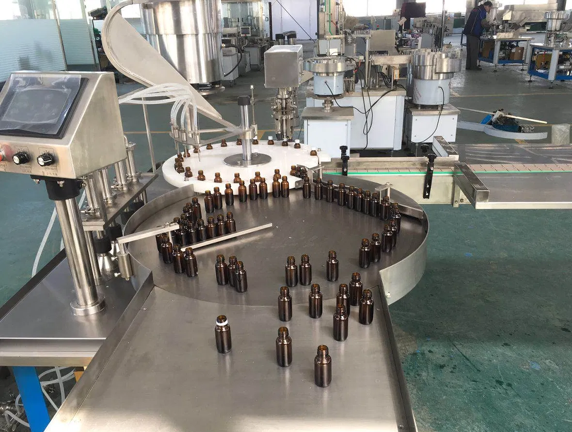 Filling and Capping Machine Detail 2