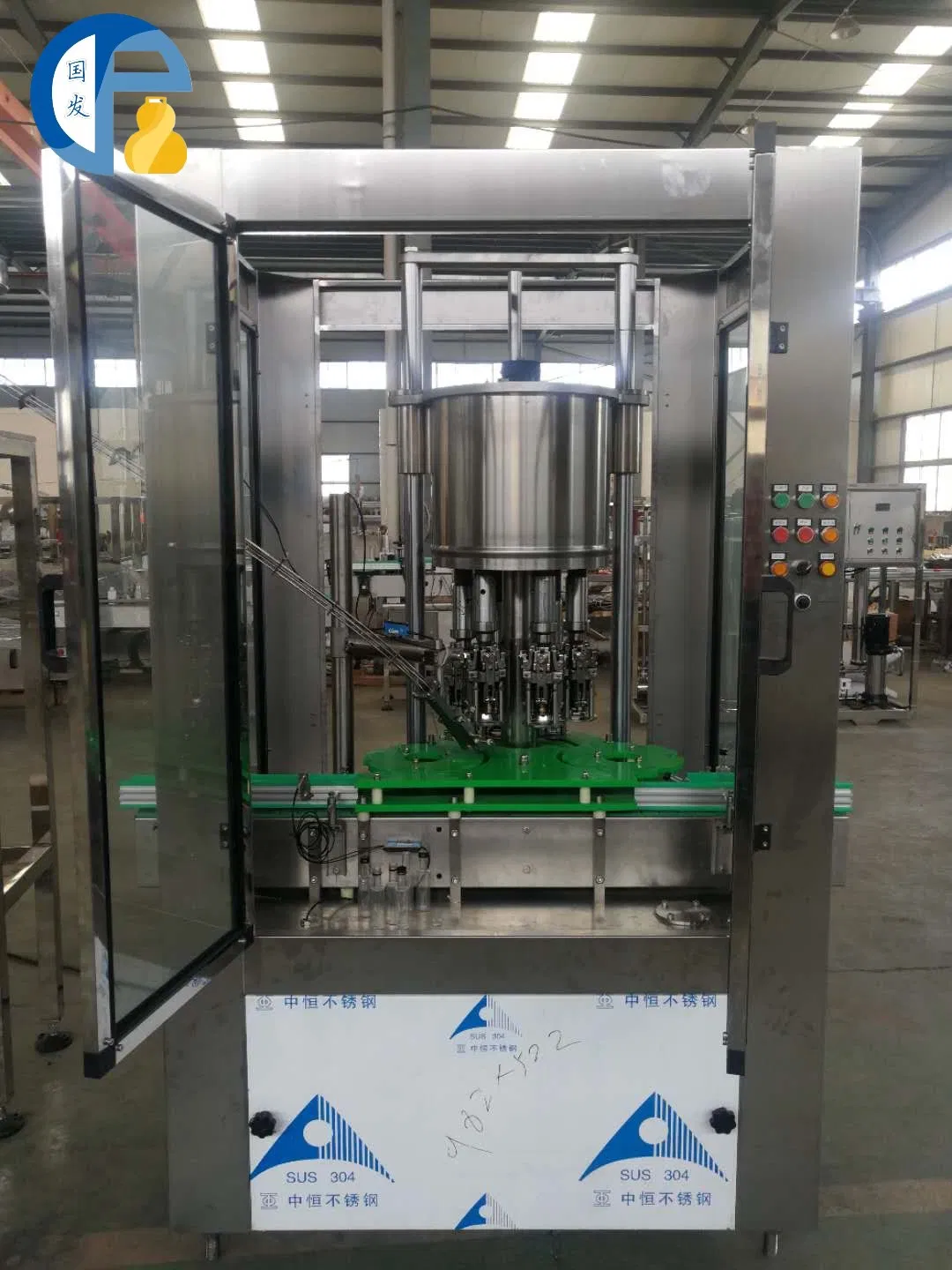 Automatic Aluminum Screw Caps Pilfer Proof Ropp Olive Oil Wine Bottles Capping Machine