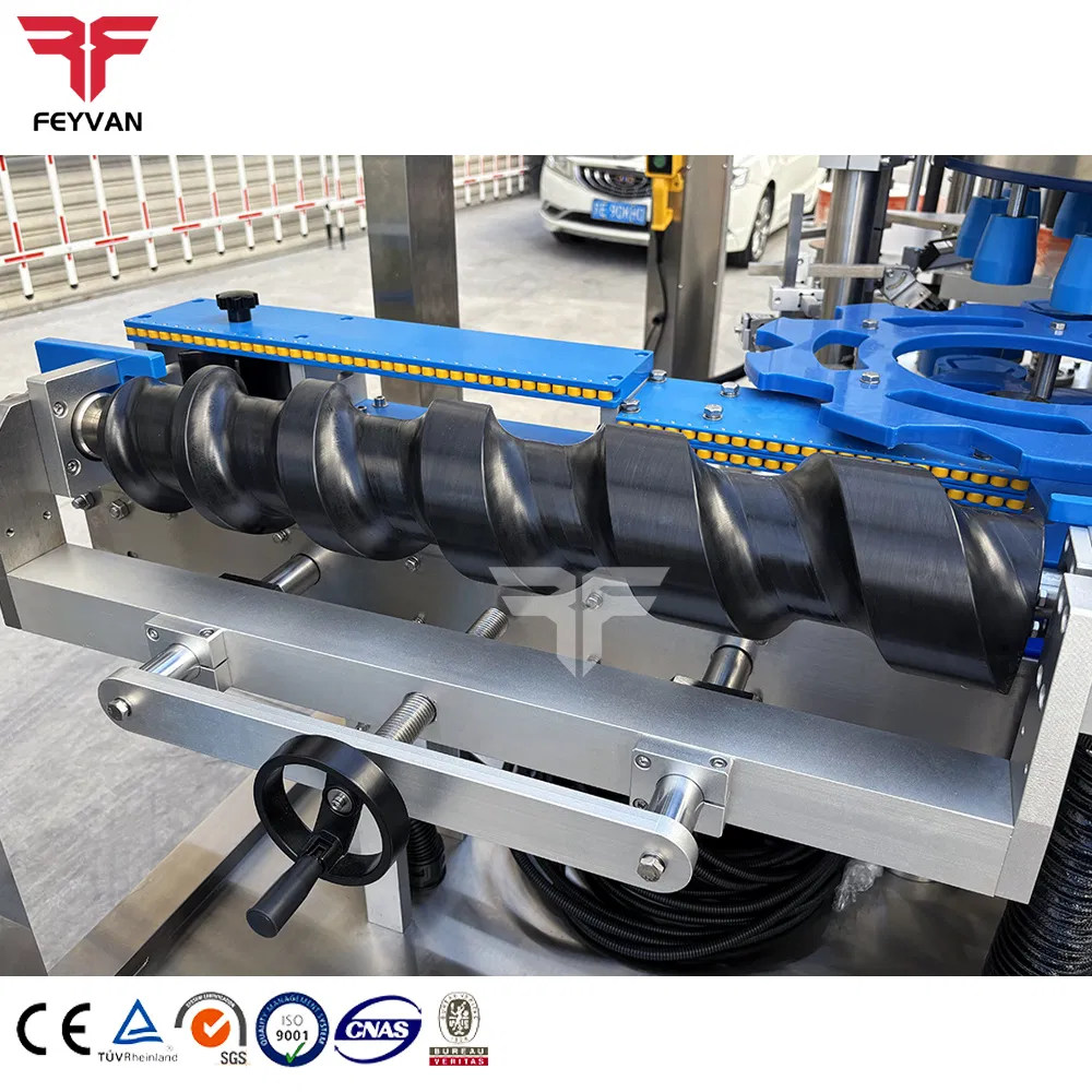 Factory Automatic Cans Wine Beverage Round Bottle Rotary Self-Adhesive Labeling Machine Manufactured in China