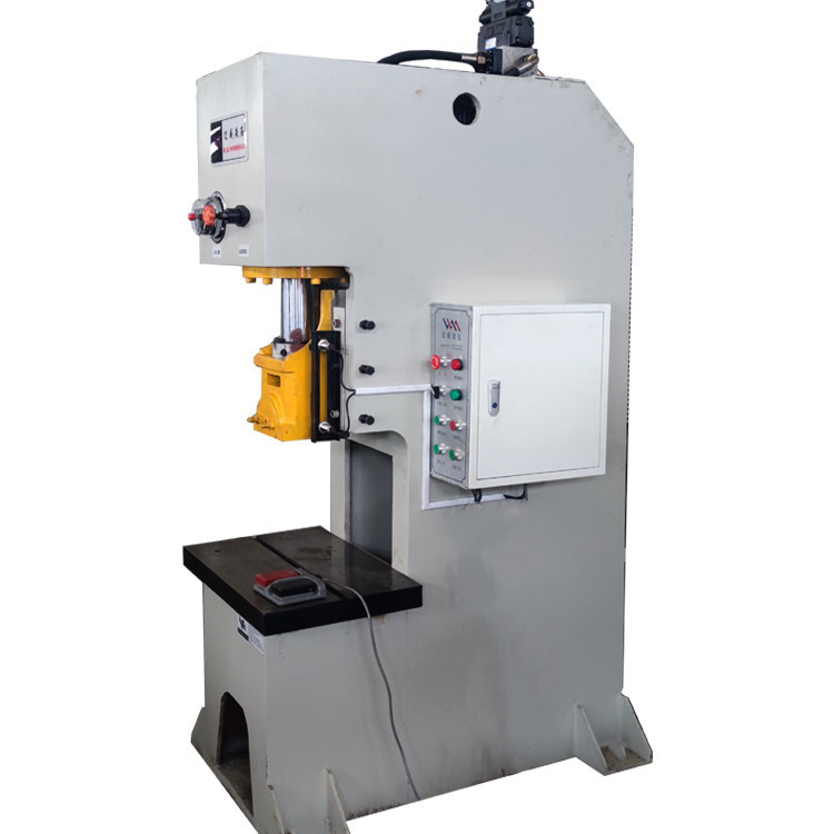 Compact Single-Arm Hydraulic Press for Punching and Cutting
