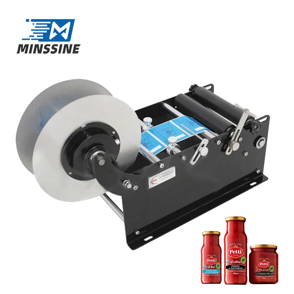 Compact User-Friendly Labeling System for Fast Round Bottle Labeling Fast and Efficient Labeling Solution for Round Bottle Products