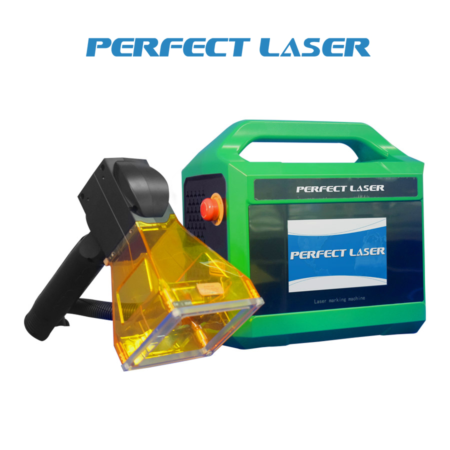 Perfect Laser 20W 30W 50W Handheld Portable Mini Small Fiber Laser Marking Engraving Machine for Metal Plastic